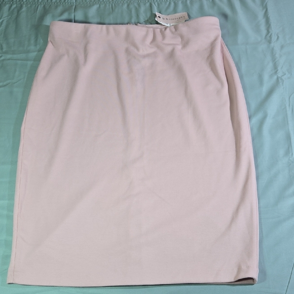 Philosophy Dresses & Skirts - Philosophy Light Blush Pencil Skirt Womens Size 14. NWT